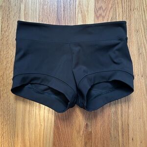 Women's Black Athletic Shorts